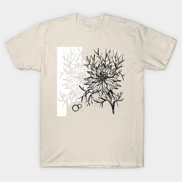 Love in a mist T-Shirt by Art by Taya 